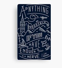 Anything is possible Canvas Print