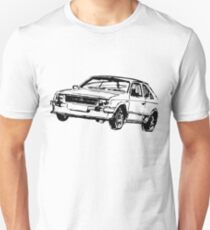 Vauxhall Opel Astra drawing Unisex T-Shirt