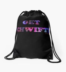 GET SCHWIFTY (I'm Mr. Bulldops) Drawstring Bag