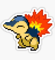 Cyndaquil Sprite Sticker