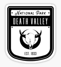 Death Valley National Park California Badge Sticker
