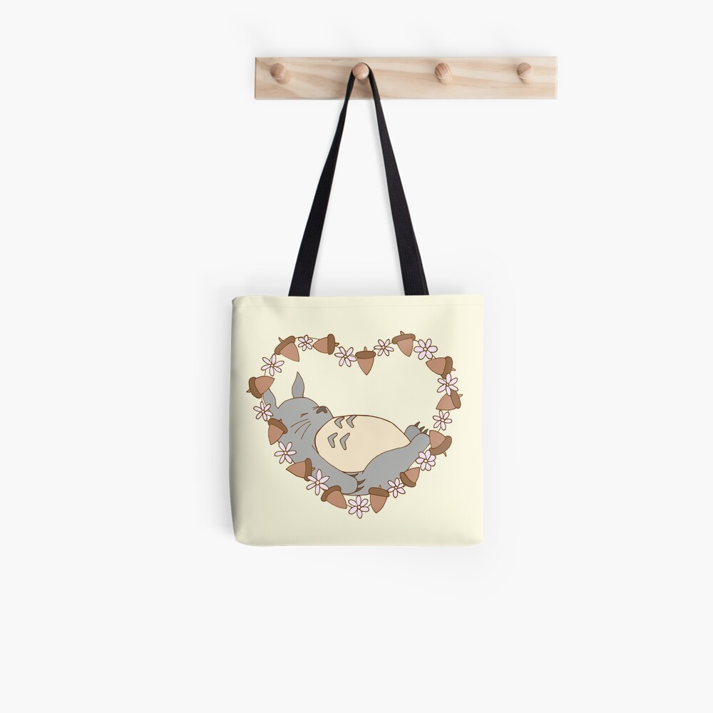 Sleeping Totoro Tote Bag