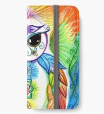Chakra Owl-Yoga Owl by Sheridon Rayment iPhone Wallet/Case/Skin