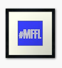 MAVS FAN FOR LIFE Framed Print