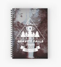 Visit Gravity Falls, Oregon! Spiral Notebook