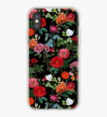 Botanisches Muster iPhone-Hülle & Cover