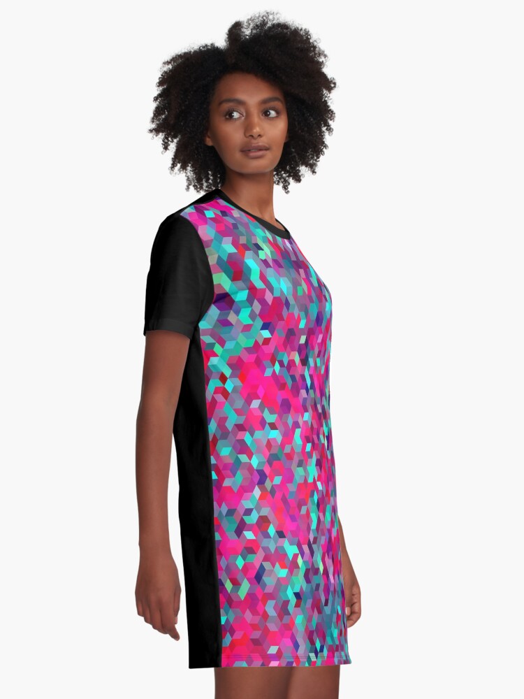 Alternate view of Roses Graphic T-Shirt Dress