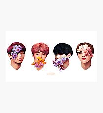 ❀ Flowers + Hyung Line ❀ Photographic Print