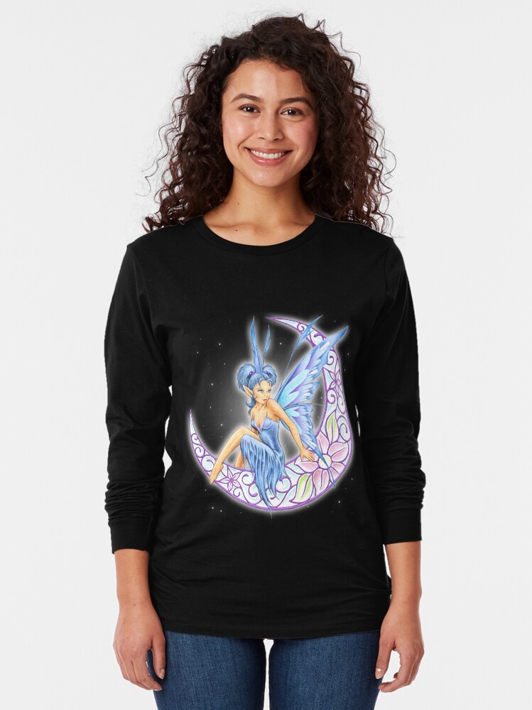 Alternate view of Moonflower Long Sleeve T-Shirt