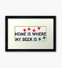 Beer Framed Print