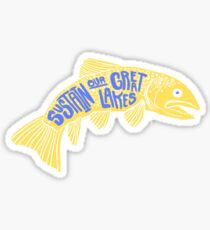 sustain our great lakes v2 Sticker