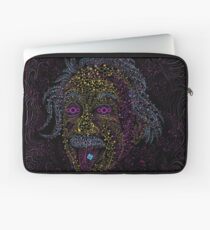 Acid Scientist tongue out psychedelic art poster Laptop Sleeve