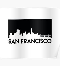 San Francisco skyline Poster
