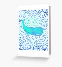 Whale dreams Greeting Card