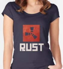 Rust Women's Fitted Scoop T-Shirt
