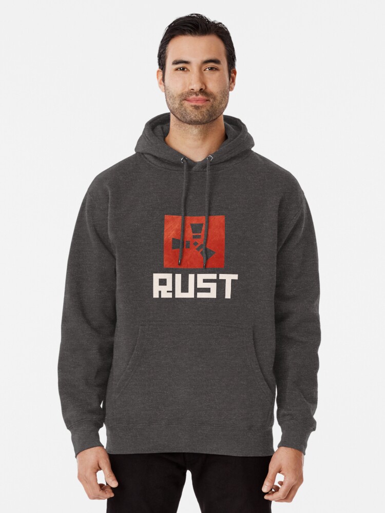 rust sweatshirt