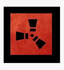 Rust logo Photographic Print