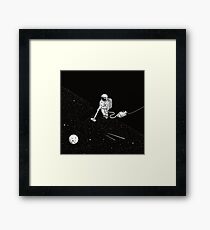 Space Cleaner Framed Print