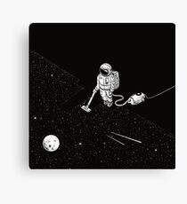 Space Cleaner Canvas Print