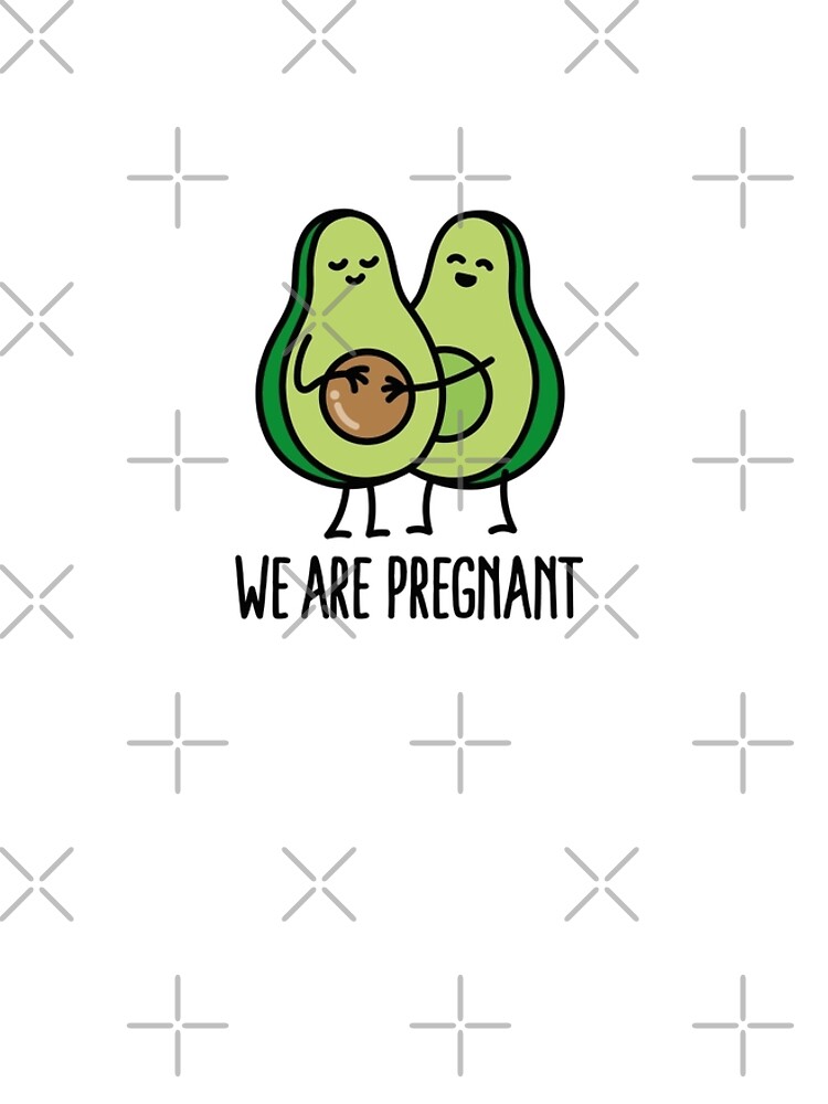 pregnant avocado shirt