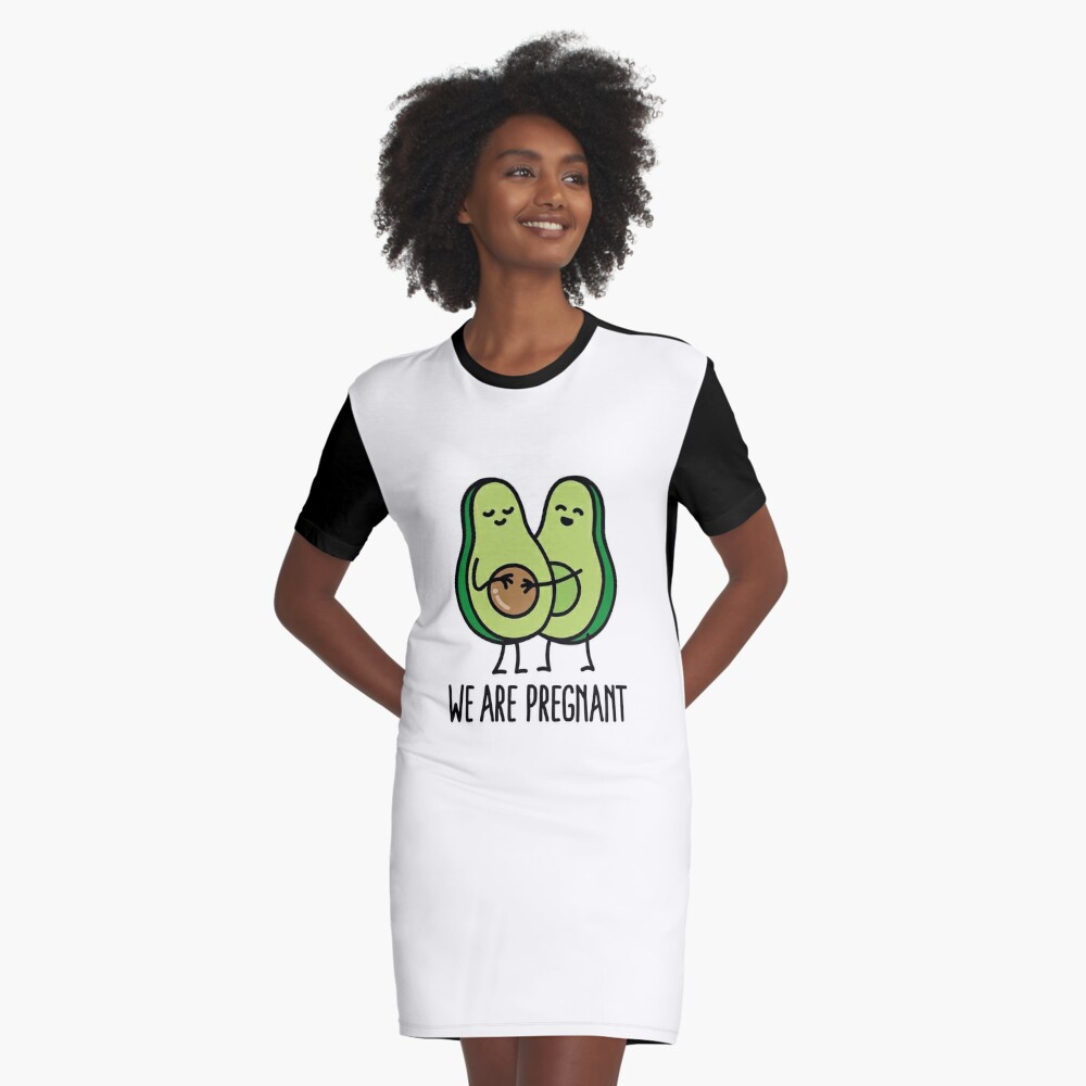 pregnant avocado shirt