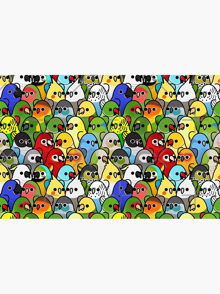 Too Many Birds! Bird Squad Classic by MaddeMichael