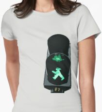 Lights, traffic, action Women's Fitted T-Shirt