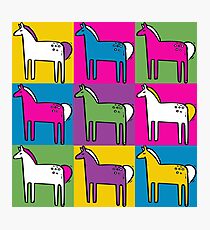 Ponys Fotodruck