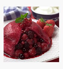 Summer Pudding Photographic Print
