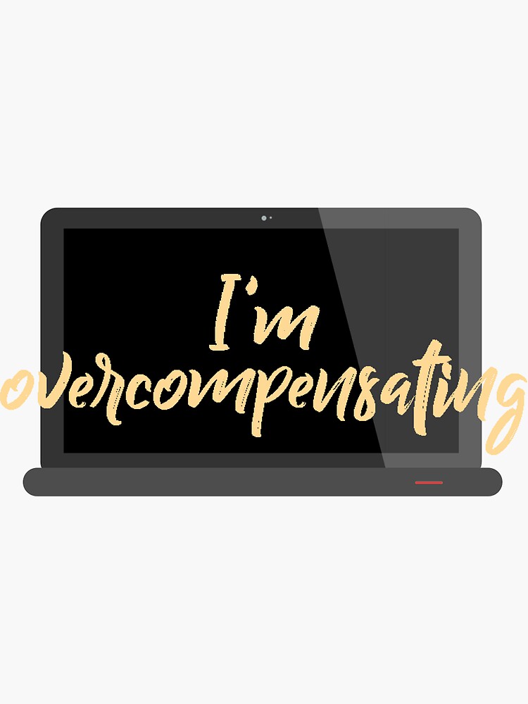 Overcompensating Laptop by jillmarbach