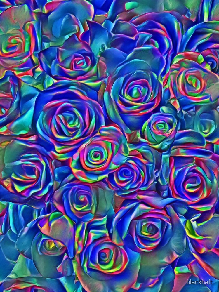 Roses of cosmic lights by blackhalt