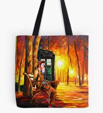 Waiting Back To The Future Tote Bag