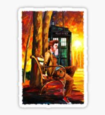 Waiting Back To The Future Sticker