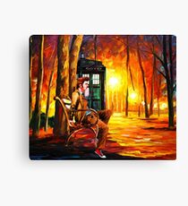 Waiting Back To The Future Canvas Print