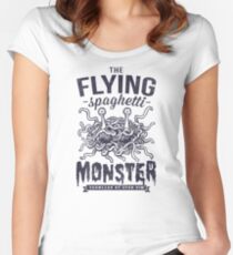 The Flying Spaghetti Monster Women's Fitted Scoop T-Shirt
