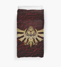 The Legend Of Zelda Triforce Logo Duvet Cover