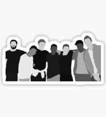 Sidemen || Black and White Sticker