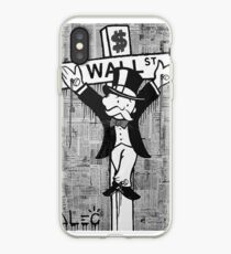 Wall St. Crucifix iPhone Case