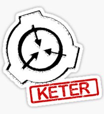 SCP KETER: Stamp Design Sticker