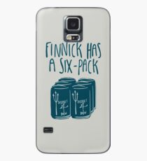 Der Schwimmer hat ein Six-Pack (Dark Teal) Hülle & Klebefolie für Samsung Galaxy