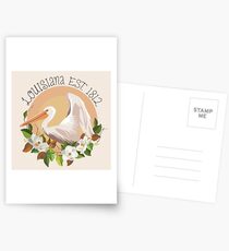 Louisiana Established in 1812 Postcards