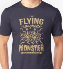 The Flying Spaghetti Monster (dark) Slim Fit T-Shirt