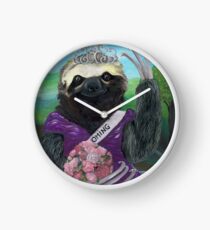 Gretta Slothenstien the Homecoming Queen Clock