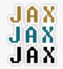 Jacksonville x3 Sticker