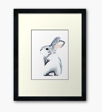Moon Rabbit I Framed Print