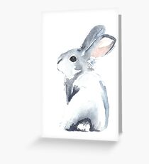 Moon Rabbit I Greeting Card