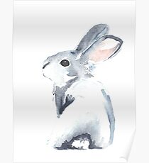 Mondkaninchen I Poster