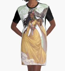 9 of Pentacle Graphic T-Shirt Dress