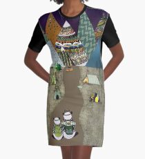 Vestido camiseta Acampar es la respuesta