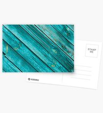 Diagonal background with blue colored Postcards